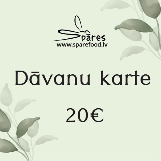 Dāvanu karte 20Eur