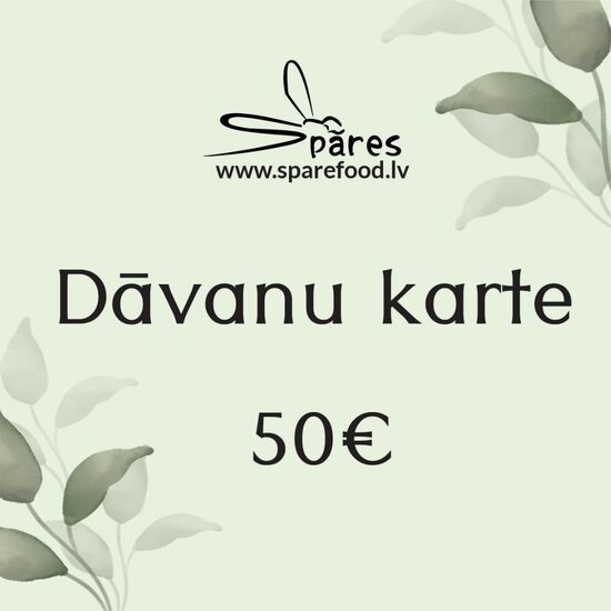 Dāvanu karte 50Eur