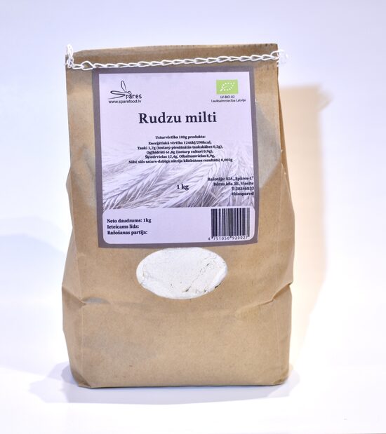 BIO rudzu milti 1.0kg